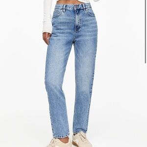 Pull&Bear Jeans Size 4 Medium Wash Straight Leg